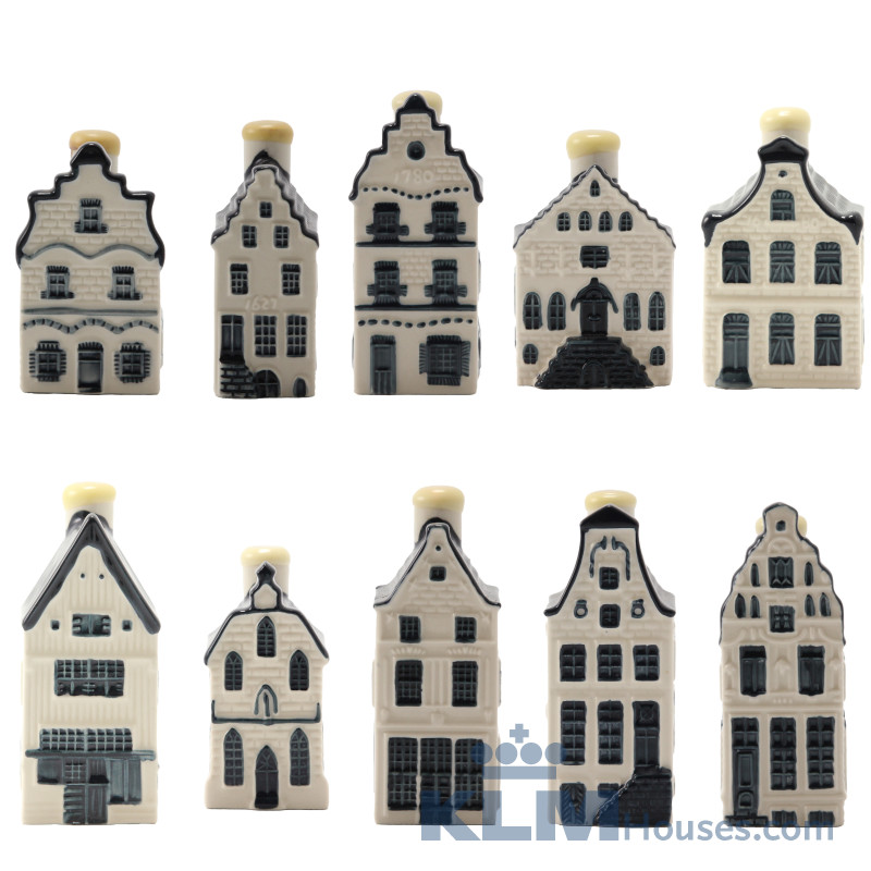 Complete set KLM-huisjes 1 t/m 106